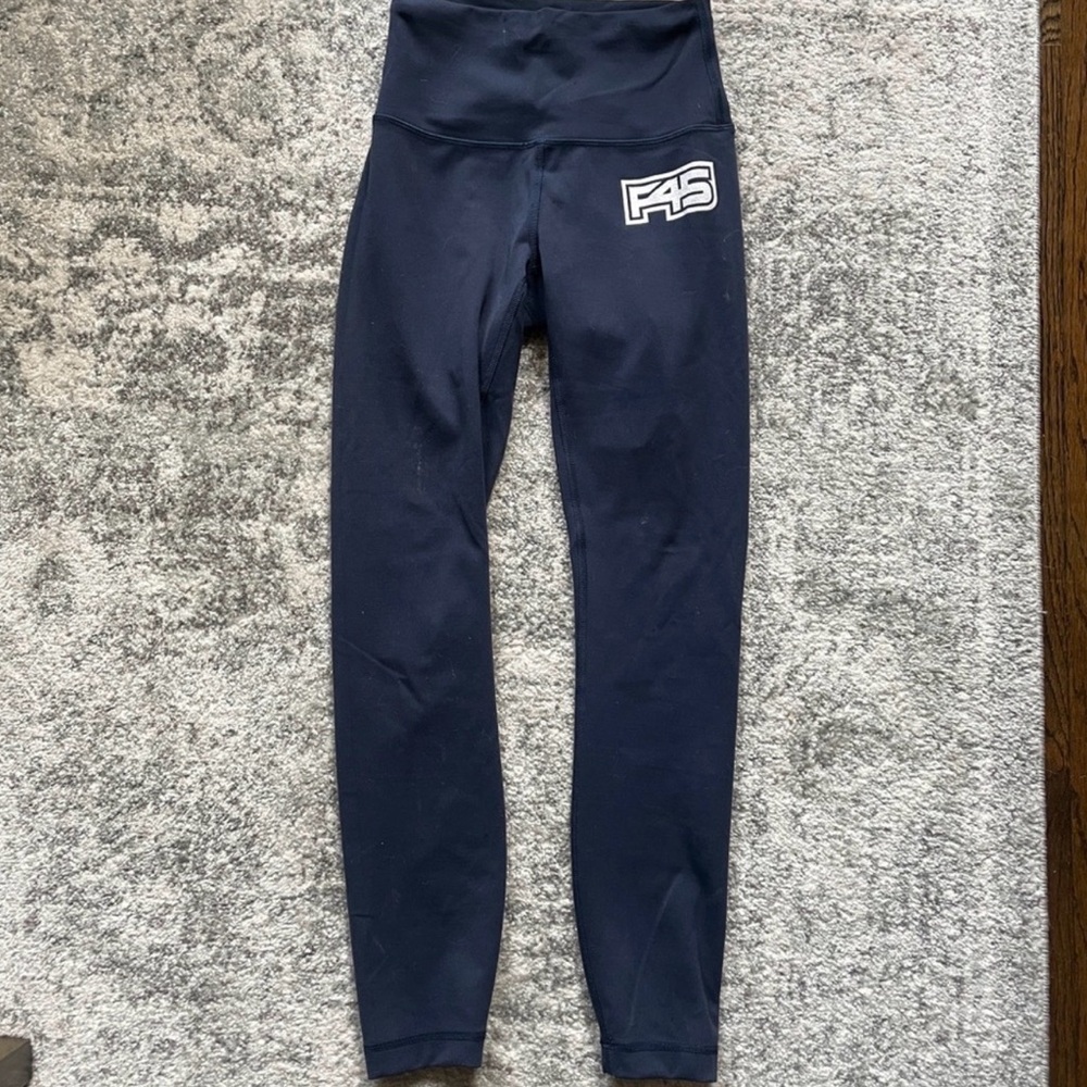 F45 Lululemon Navy Leggings